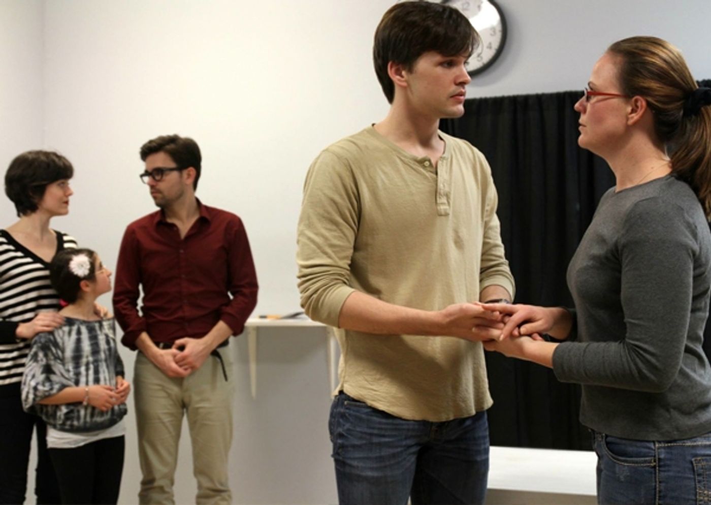 Photo Flash: In Rehearsals with NUMBER THE STARS at Davenport Theatre  Image