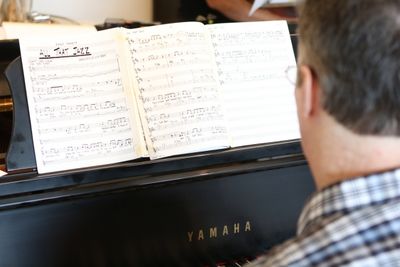 Christopher Danny on piano  Photo