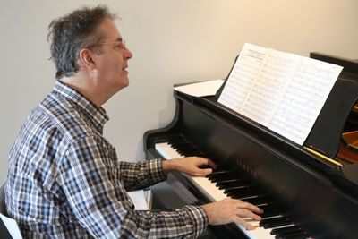 Christopher Danny on piano  Photo