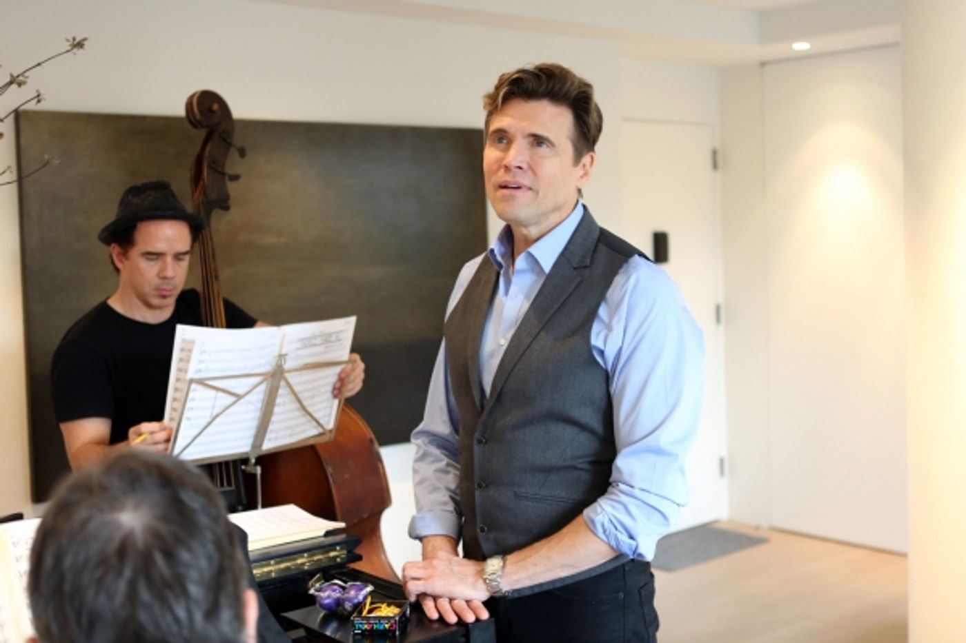 Photo Flash: Sneak Peek at Brent Barrett in Rehearsal for LIFE IS: THE SONGS OF KANDER & EBB at the Met Room  Image