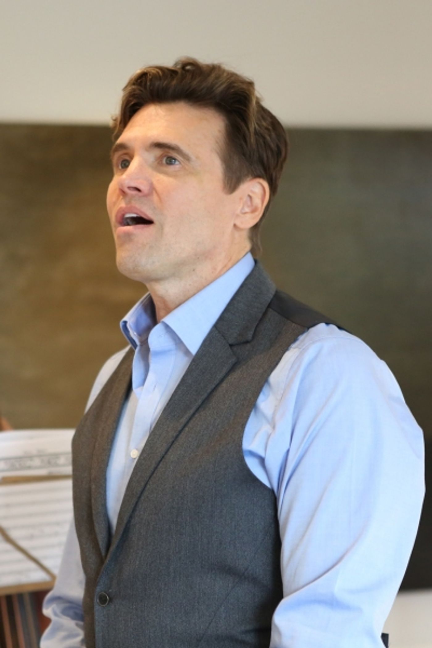 Photo Flash: Sneak Peek at Brent Barrett in Rehearsal for LIFE IS: THE SONGS OF KANDER & EBB at the Met Room  Image