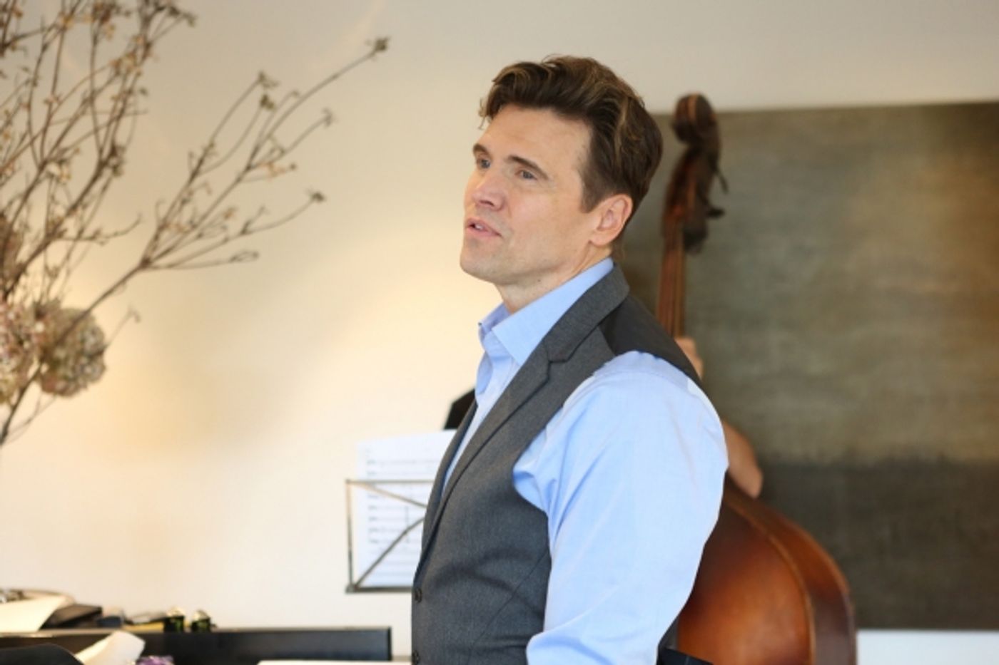 Photo Flash: Sneak Peek at Brent Barrett in Rehearsal for LIFE IS: THE SONGS OF KANDER & EBB at the Met Room  Image