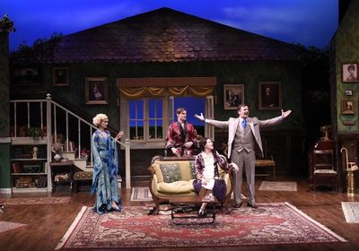 Michelle Federer as Sylvia, Jason Loughlin as Beau, Maria Couch as Marjorie and Justi Photo