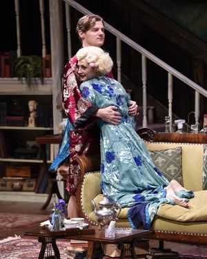 Jason Loughlin as Beau and Michelle Federer as Sylvia @ BroadwayWorld Jason Loughlin as Beau and Michelle Federer as Sylvia Photo