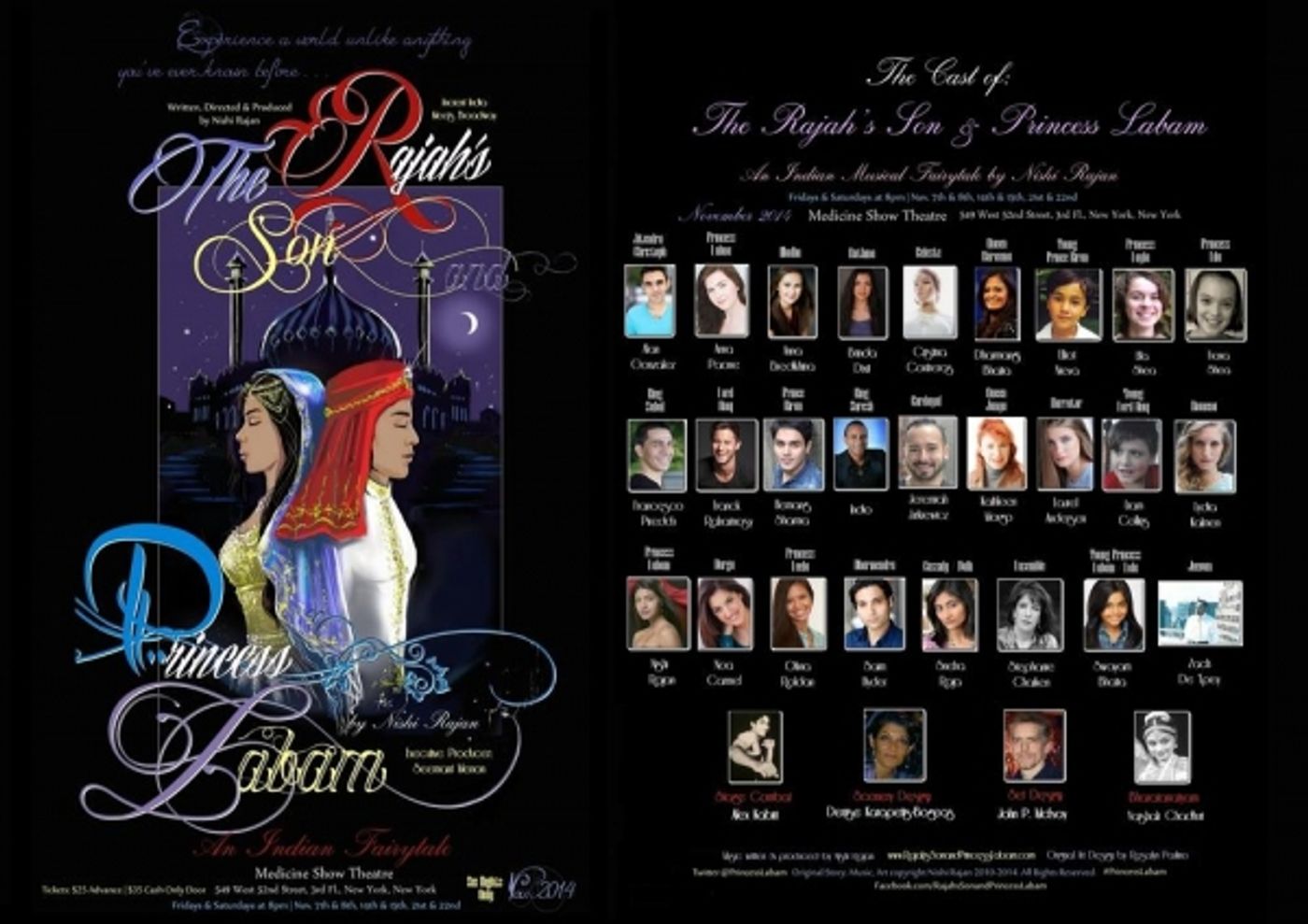 Photo Flash: First Look- THE RAJAH'S SON & PRINCESS LABAM Photo Flash: First Look- THE RAJAH'S SON & PRINCESS LABAM Image