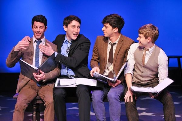 Matthew Bauman, Ben Fankhauser, Jeremy Greenbaum and Andrew Keenan-Bolger Photo