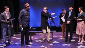 Greg Kamp, Lance Roberts, Olli Haaskivi, Jared Loftin, Ben Fankhauser and Margo Seibert @ BroadwayWorld Greg Kamp, Lance Roberts, Olli Haaskivi, Jared Loftin, Ben Fankhauser and Margo Seibe Photo