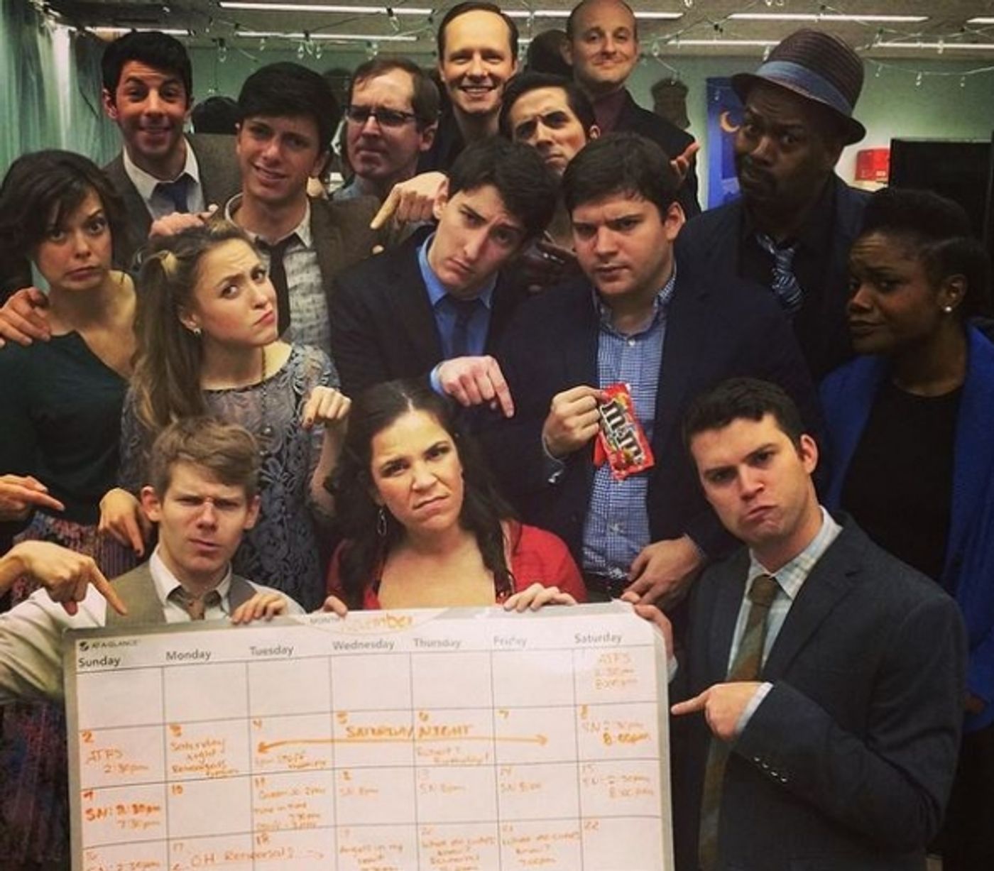 Photo Flash: Saturday Intermission Pics November 8- SATURDAY NIGHT Cast Takes First SIP and More! Photo Flash: Saturday Intermission Pics November 8- SATURDAY NIGHT Cast Takes First SIP and More! Image