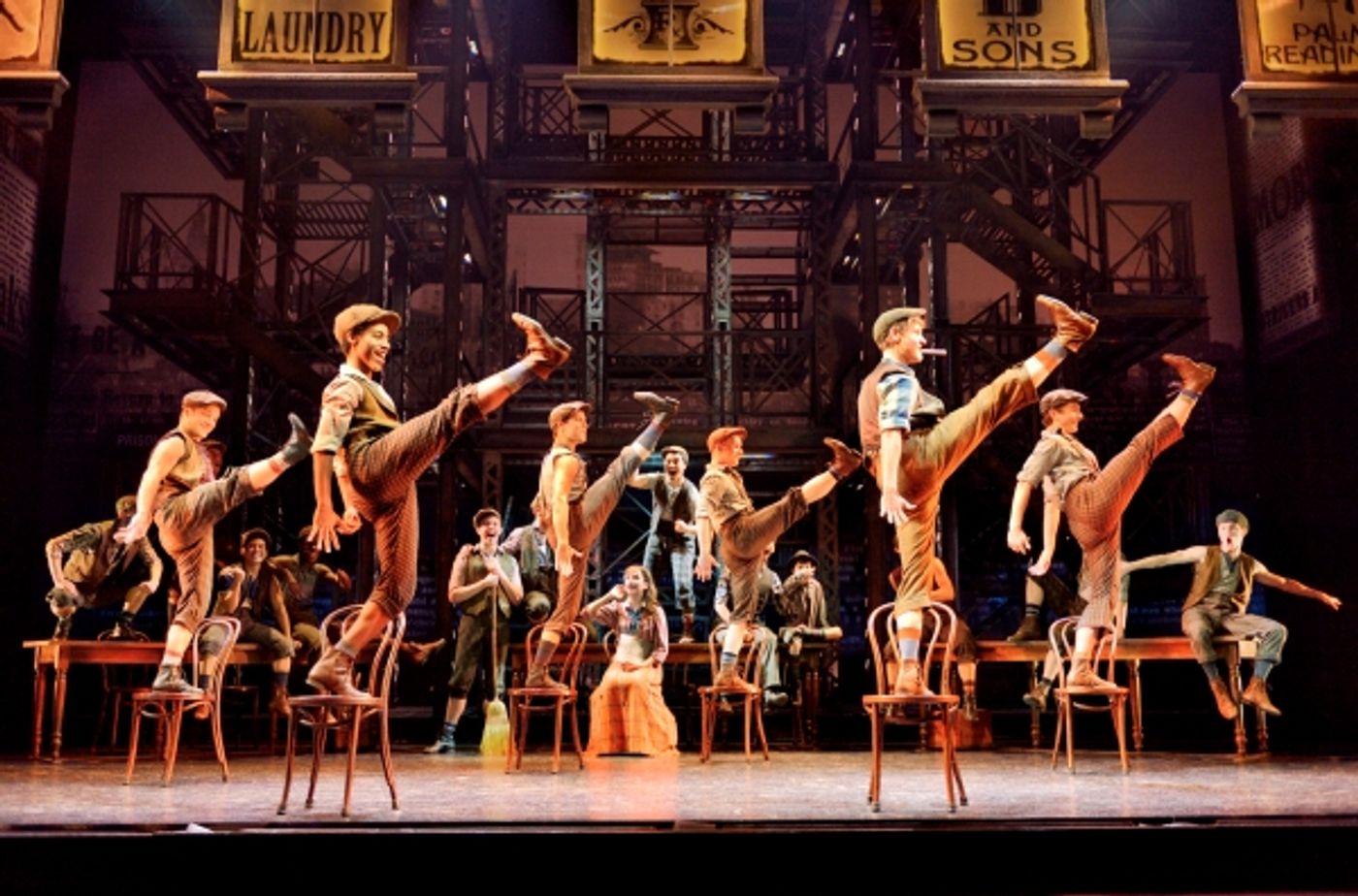 Photo Flash: First Look at Dan DeLuca, Stephanie Styles & More in NEWSIES National Tour!  Image