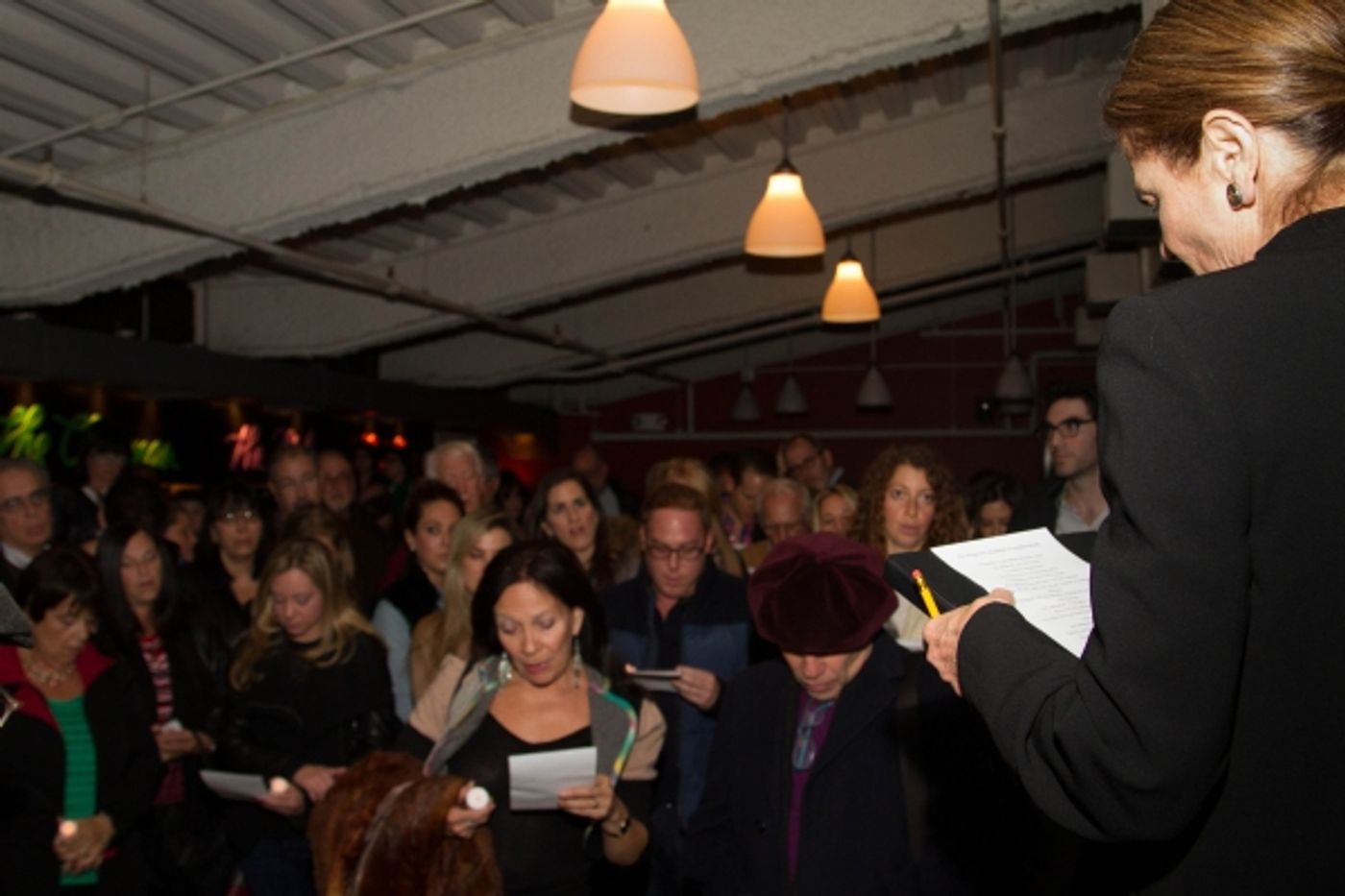 Photo Flash: WIESENTHAL Hosts Kristallnacht Anniversary Remembrance with Tovah Feldshuh & Tom Dugan  Image