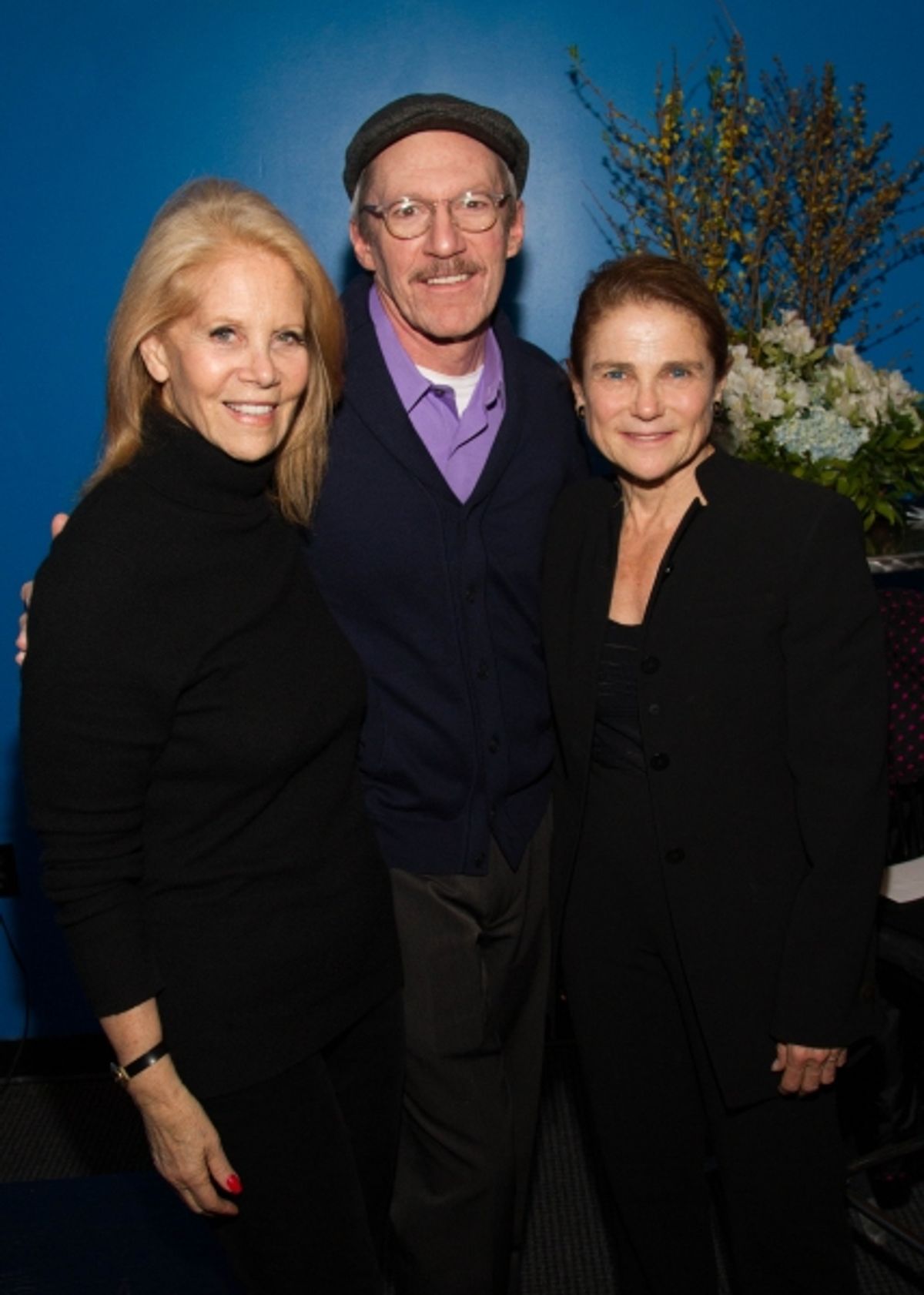 Daryl Roth, Tom Dugan, Tovah Feldshuh at 