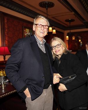 Mike Nicholas and Diane Sawyer. Photo by Stephen Sorokoff. Photo