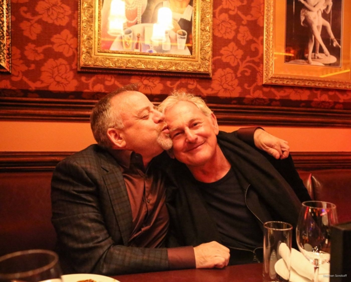 Photo Flash: Hugh Jackman, Victor Garber, Jerry Mitchell, Diane Sawyer and More Visit Jack O'Brien at 54 Below  Image