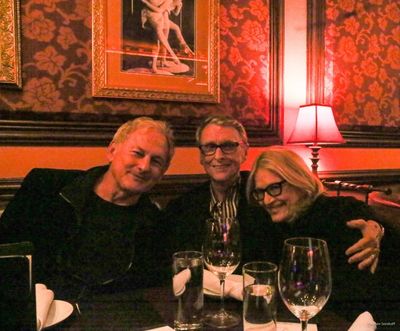 Victor Garber, Mike Nichols and Diane Sawyer Photo