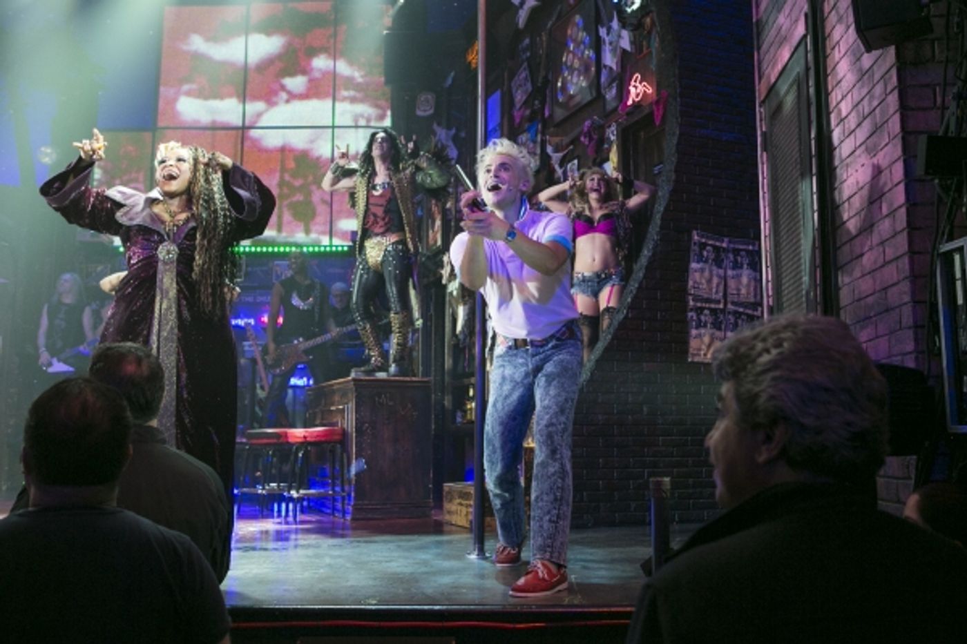 Photo Coverage: BIG BROTHER's Frankie J. Grande Joins Broadway's ROCK OF AGES!  Image