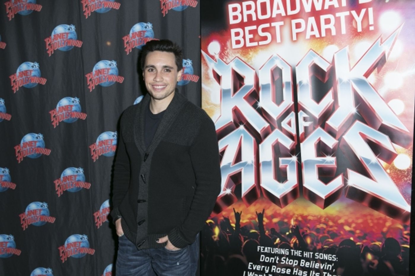 Photo Coverage: BIG BROTHER's Frankie J. Grande Joins Broadway's ROCK OF AGES!  Image