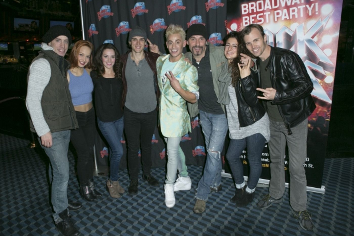 Photo Coverage: BIG BROTHER's Frankie J. Grande Joins Broadway's ROCK OF AGES!  Image