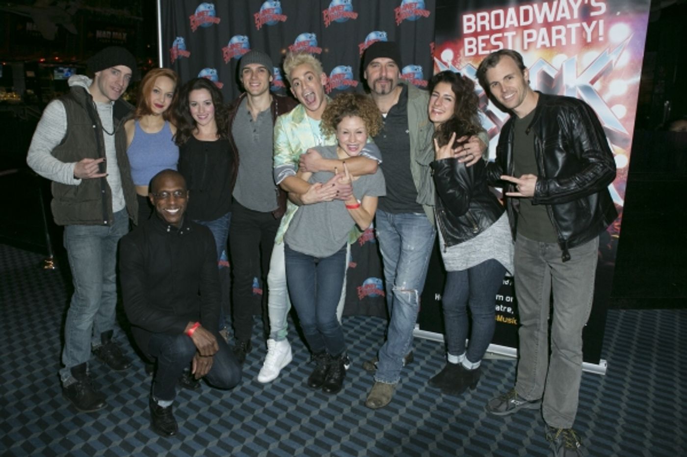Photo Coverage: BIG BROTHER's Frankie J. Grande Joins Broadway's ROCK OF AGES!  Image