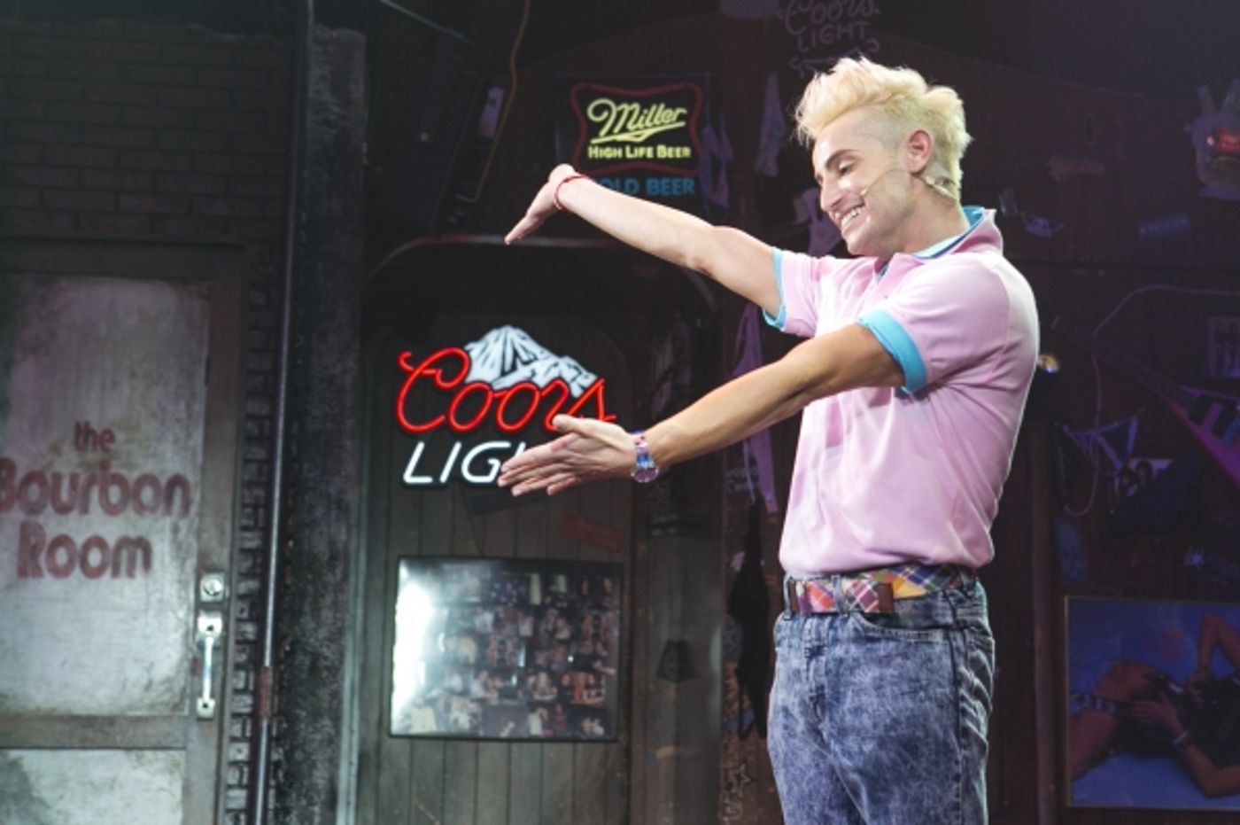 Photo Coverage: BIG BROTHER's Frankie J. Grande Joins Broadway's ROCK OF AGES!  Image