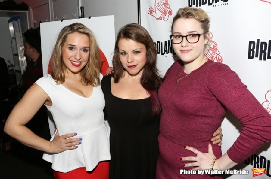 Photo Coverage: Backstage at the Lilly Awards Foundation's Birdland Cabaret! Image