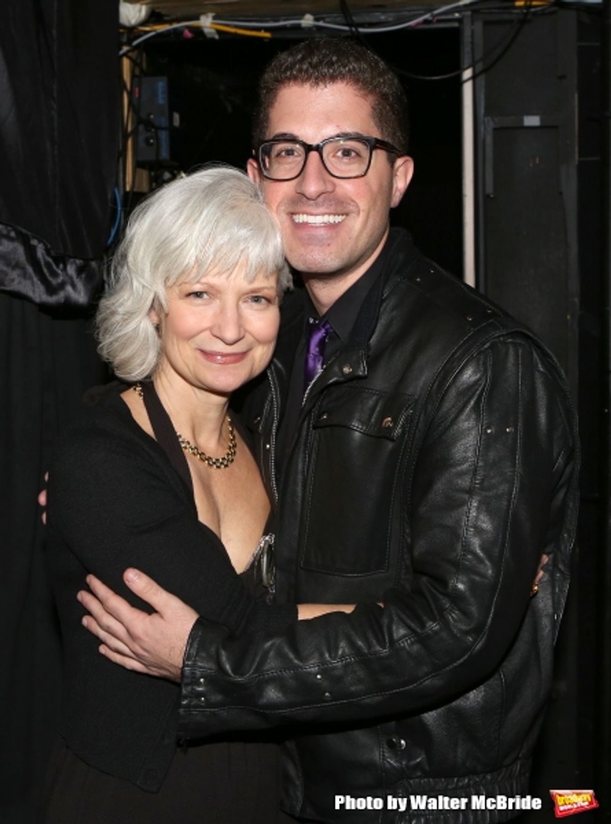 Playwright Jean Giebel and Director Will Nunziata  at 