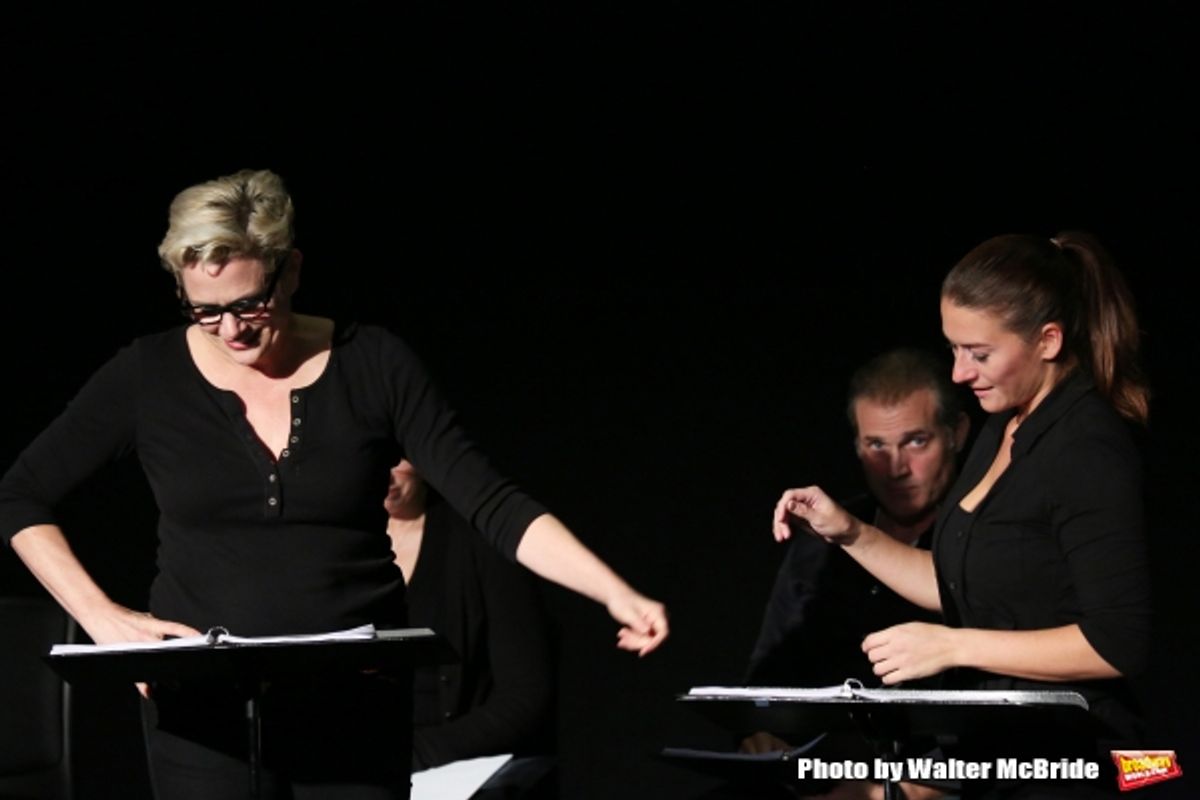 Cady Huffman, Marc Kudisch and Deborah Rayne at 