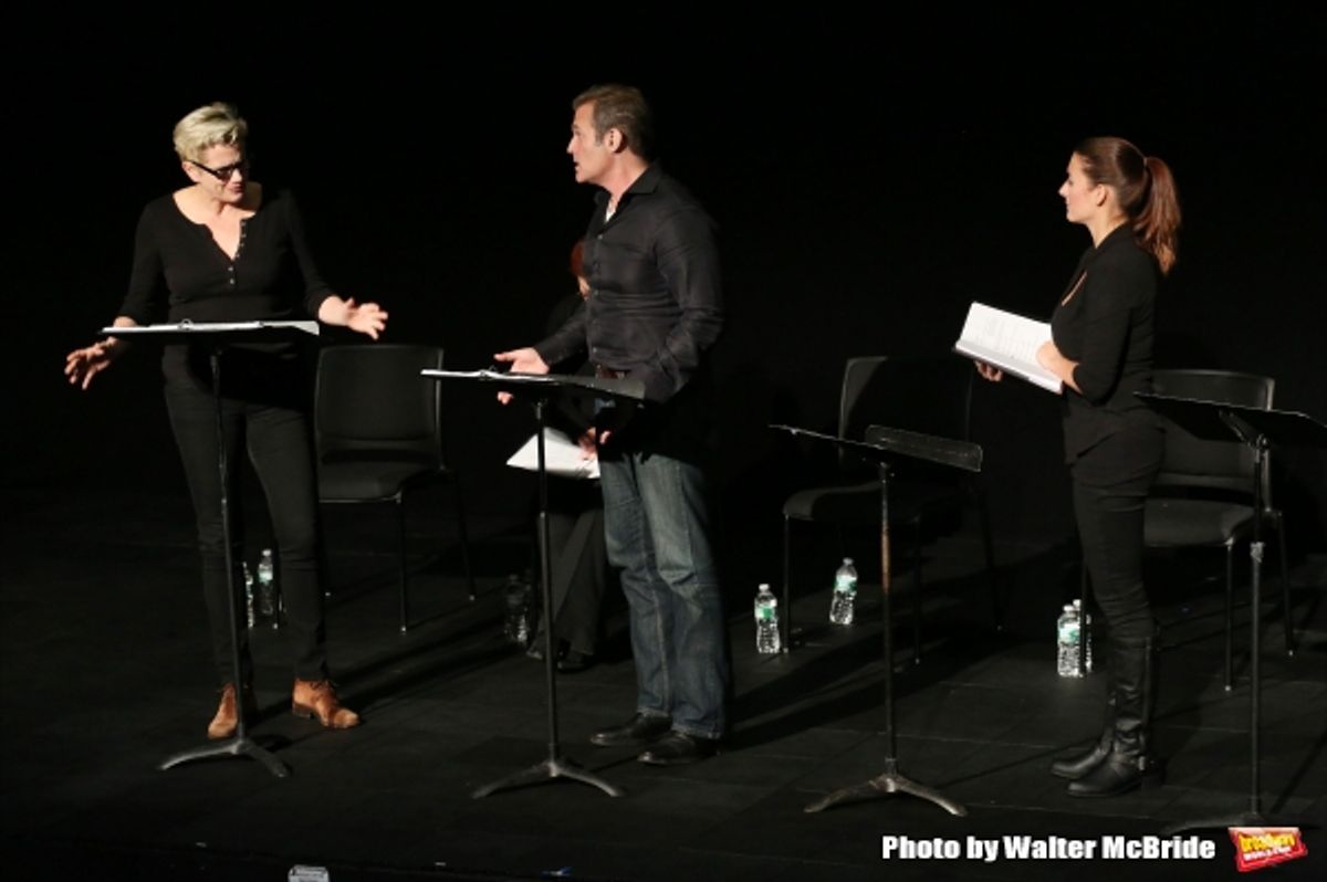 Cady Huffman, Marc Kudisch and Deborah Rayne  at 