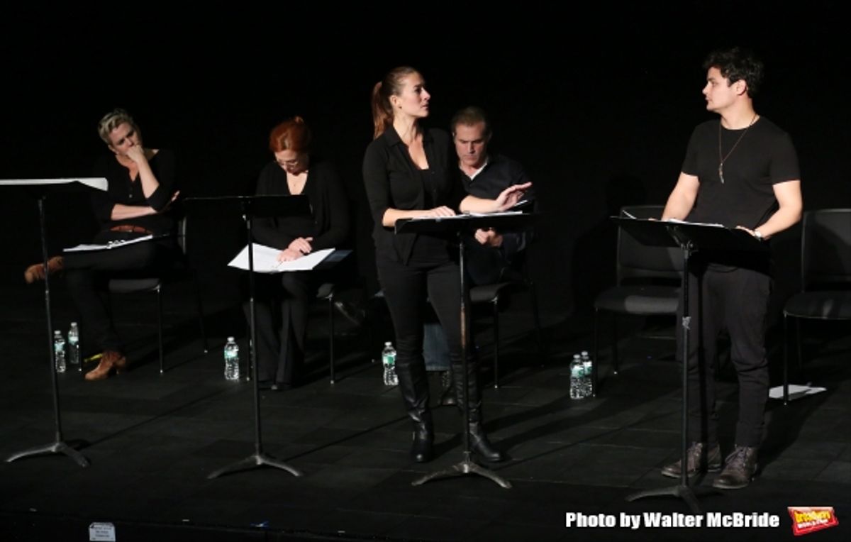 Cady Huffman, Carolee Carmello, Marc Kudisch, Deborah Rayne and Arturo Ruiz  at 