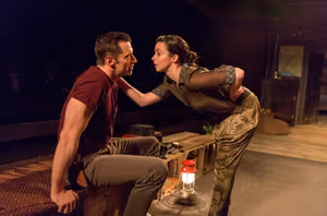 Hugh Jackman and Laura Donnelly @ BroadwayWorld Hugh Jackman and Laura Donnelly Photo