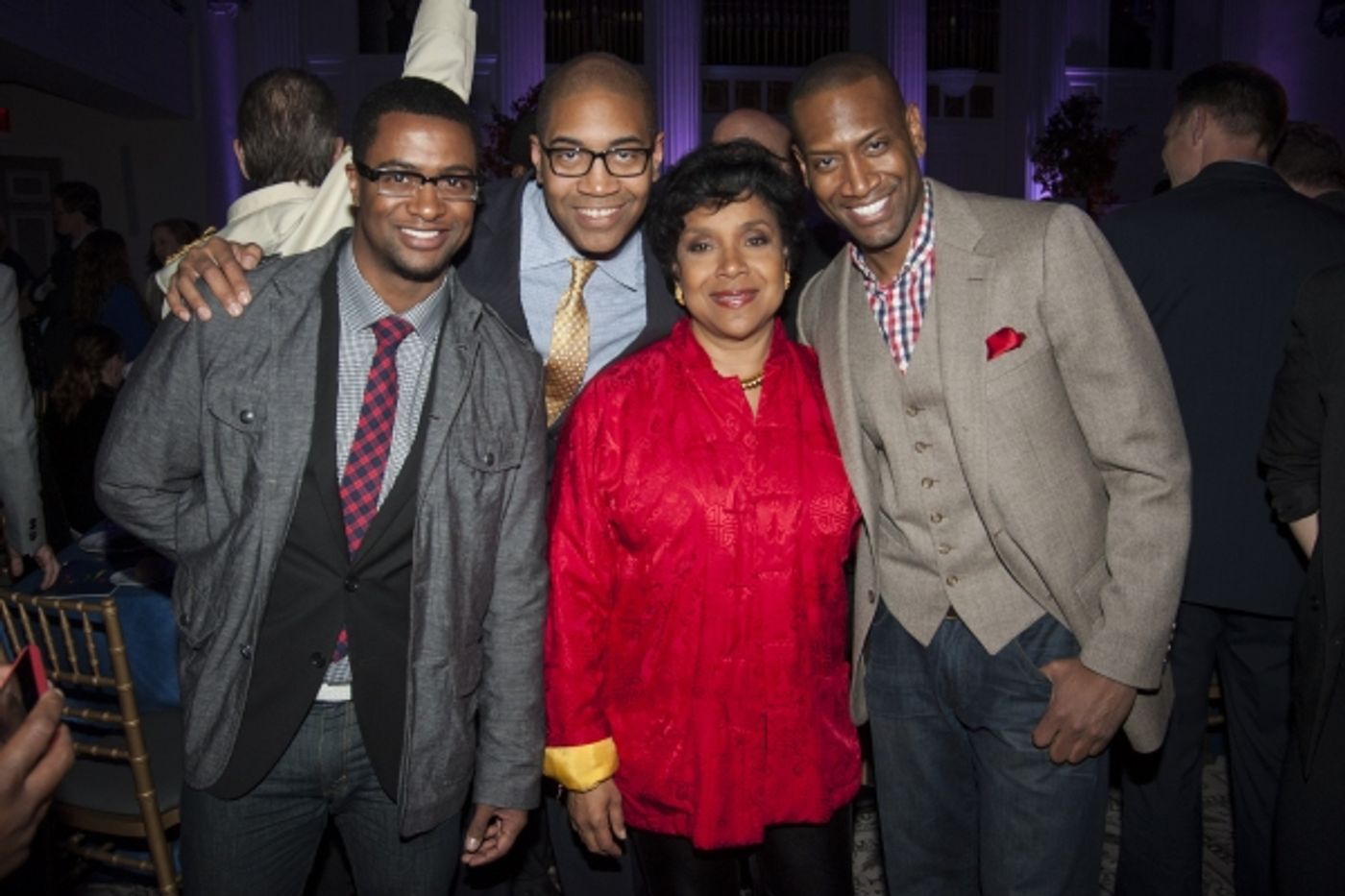 Photo Flash: Jules Fisher, Lynn Nottage, Phylicia Rashad and More at TCG's 2014 Gala  Image