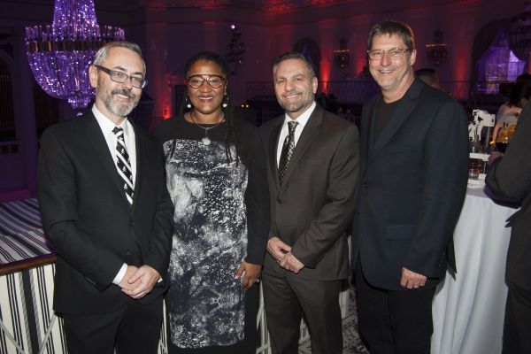 Kevin Moore, Lynn Nottage, Michael Porto, Ed Herrendeen Photo