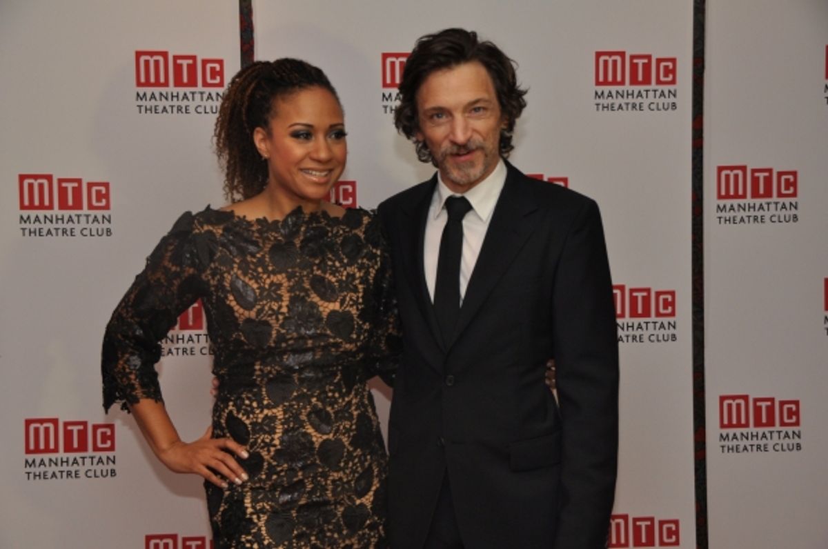 Tracie Thoms and John Hawkes at 