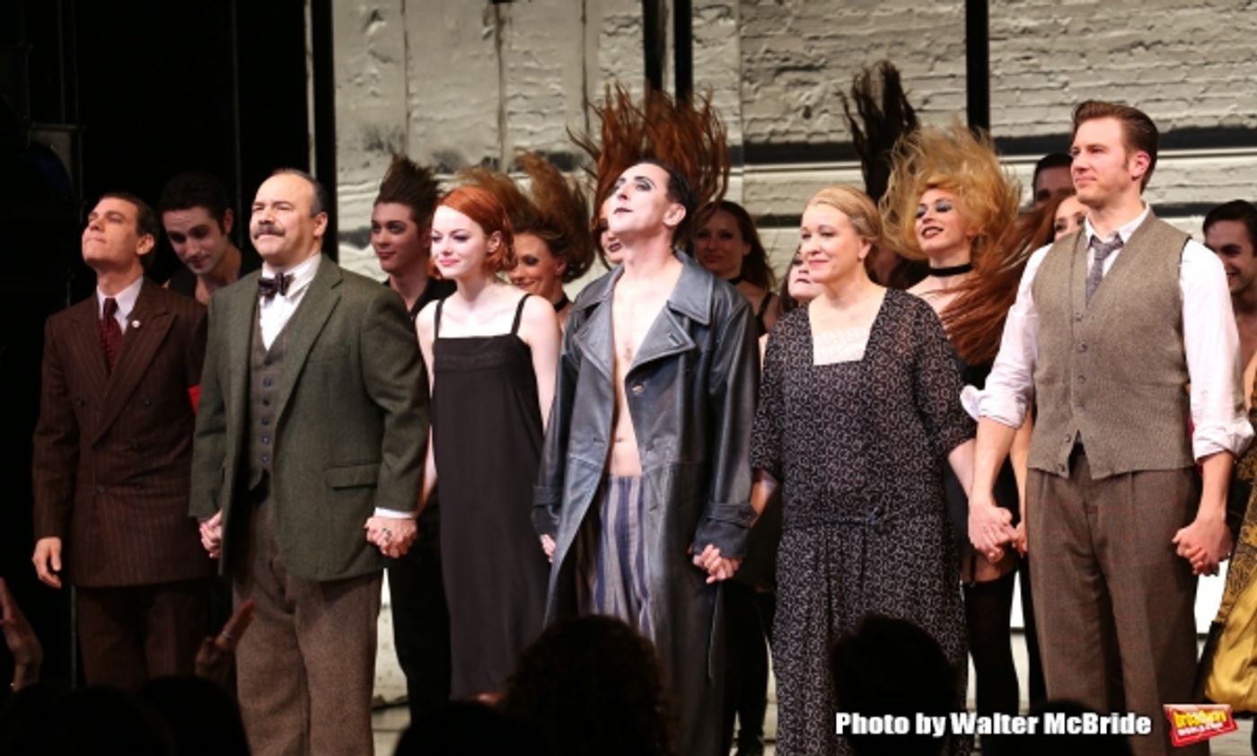 Photo Coverage: Willkommen! A Stunning Emma Stone Debuts in CABARET Image