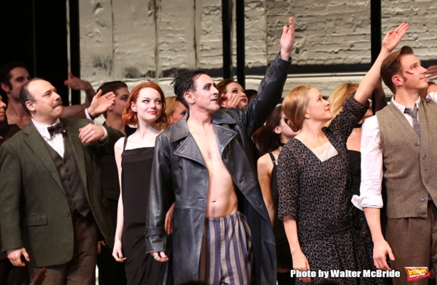 Photo Coverage: Willkommen! A Stunning Emma Stone Debuts in CABARET Image