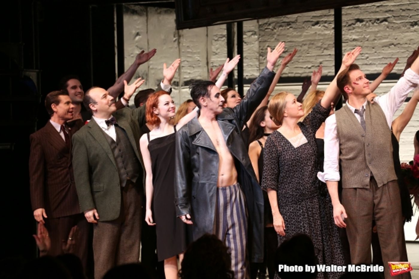 Photo Coverage: Willkommen! A Stunning Emma Stone Debuts in CABARET Image