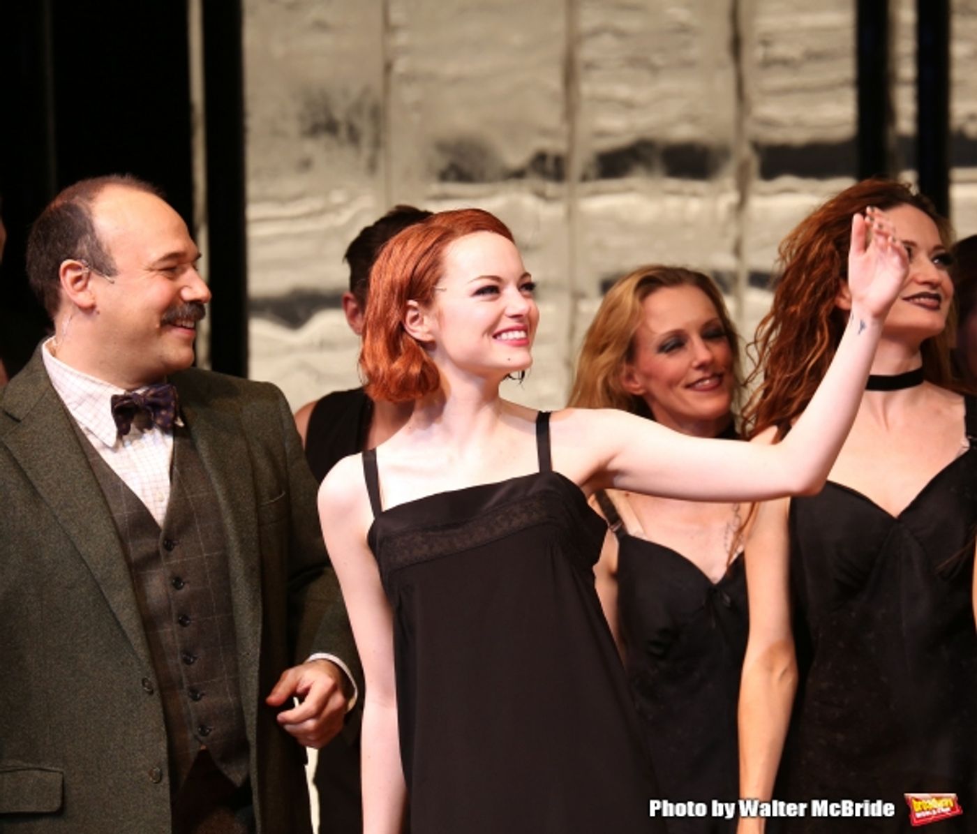 Photo Coverage: Willkommen! A Stunning Emma Stone Debuts in CABARET Image