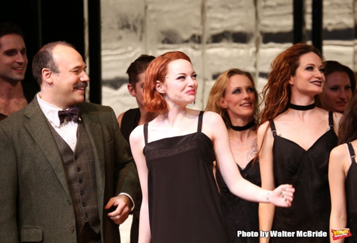 Photo Coverage: Willkommen! A Stunning Emma Stone Debuts in CABARET Image