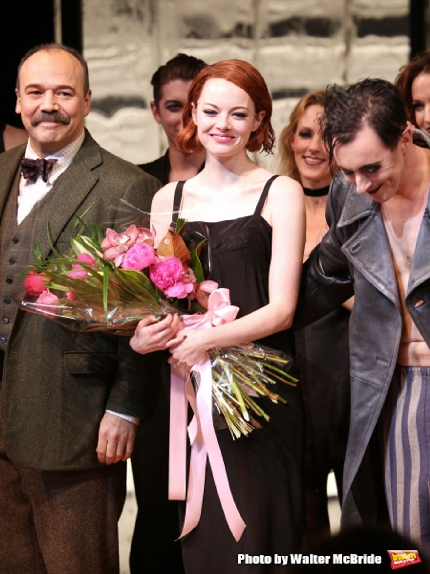 Photo Coverage: Willkommen! A Stunning Emma Stone Debuts in CABARET Image