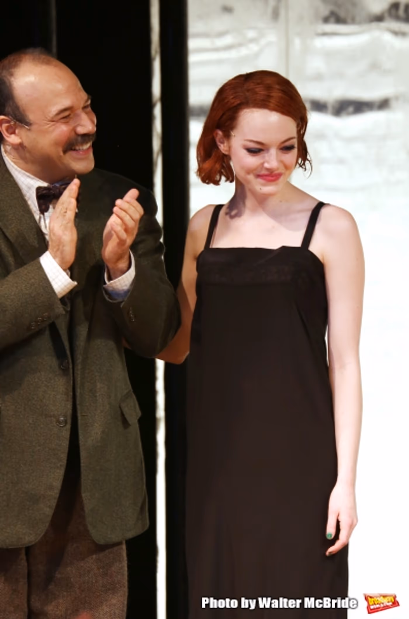 Photo Coverage: Willkommen! A Stunning Emma Stone Debuts in CABARET Image