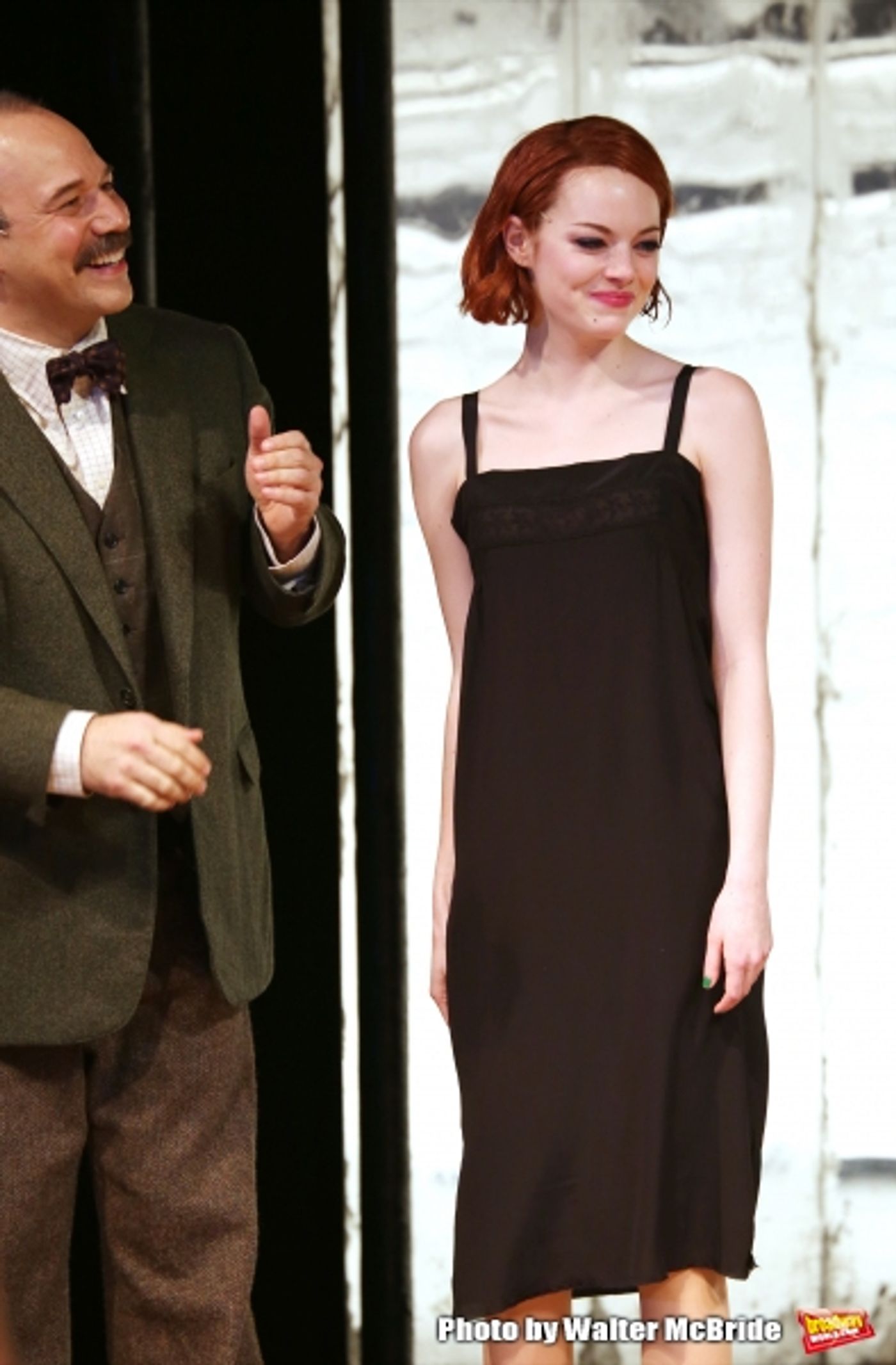 Photo Coverage: Willkommen! A Stunning Emma Stone Debuts in CABARET Image