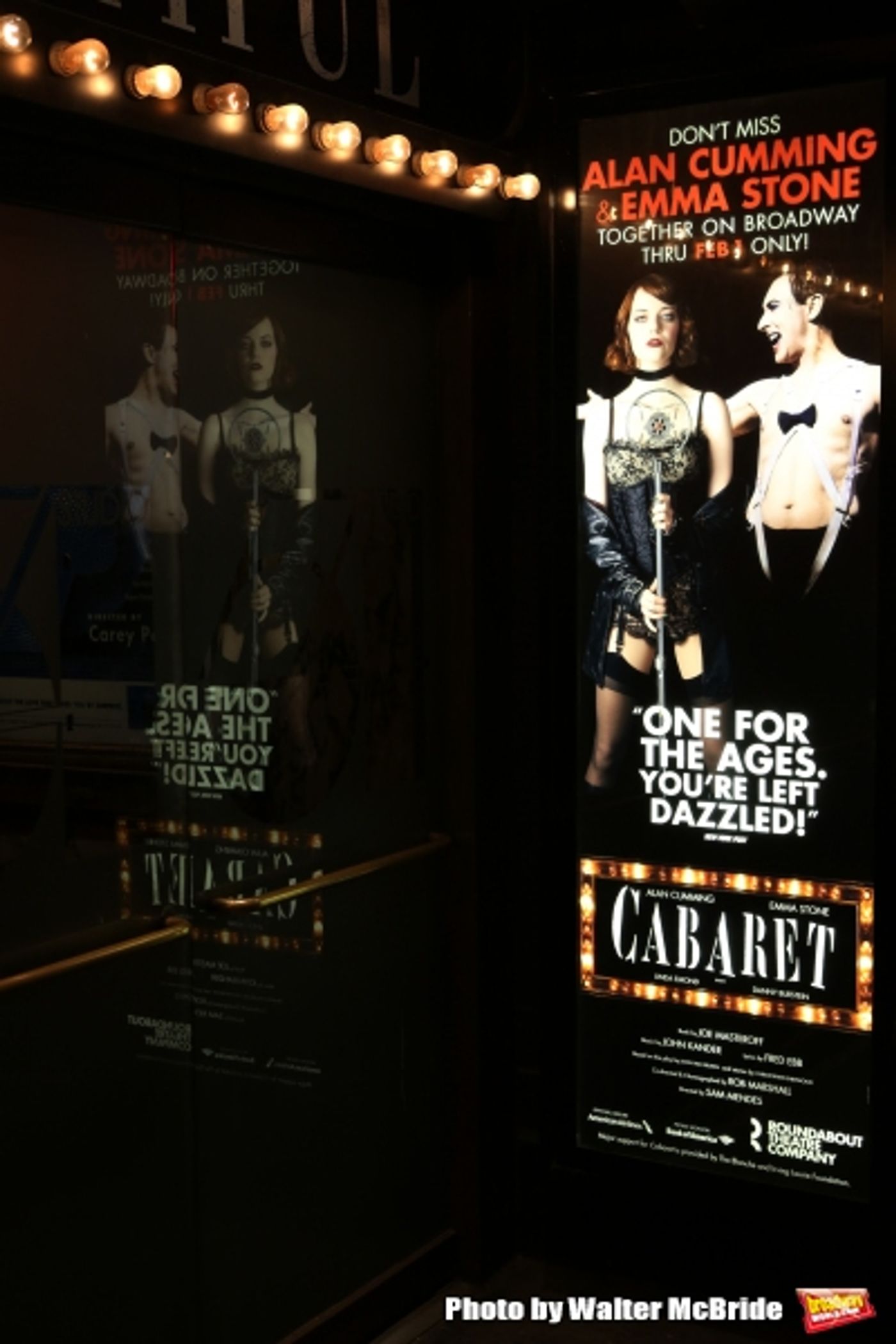 Photo Coverage: Willkommen! A Stunning Emma Stone Debuts in CABARET Image