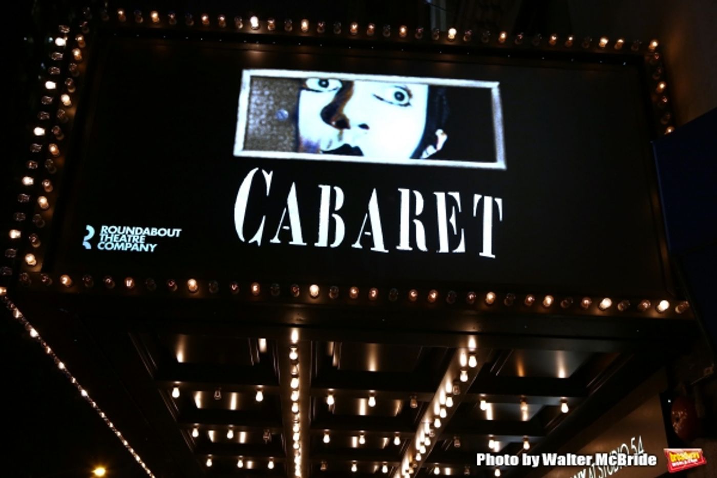 Photo Coverage: Willkommen! A Stunning Emma Stone Debuts in CABARET Image