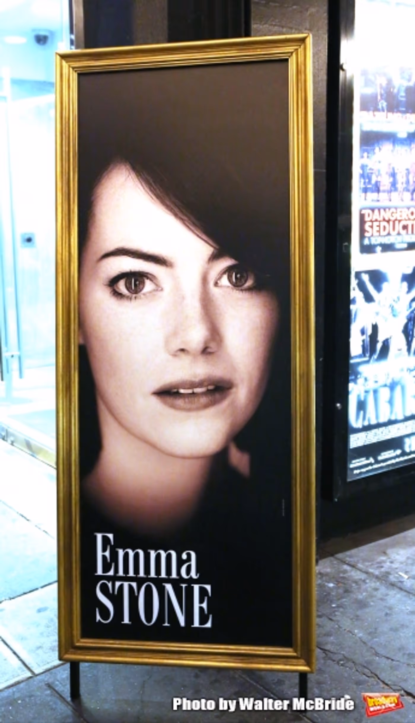 Photo Coverage: Willkommen! A Stunning Emma Stone Debuts in CABARET Image