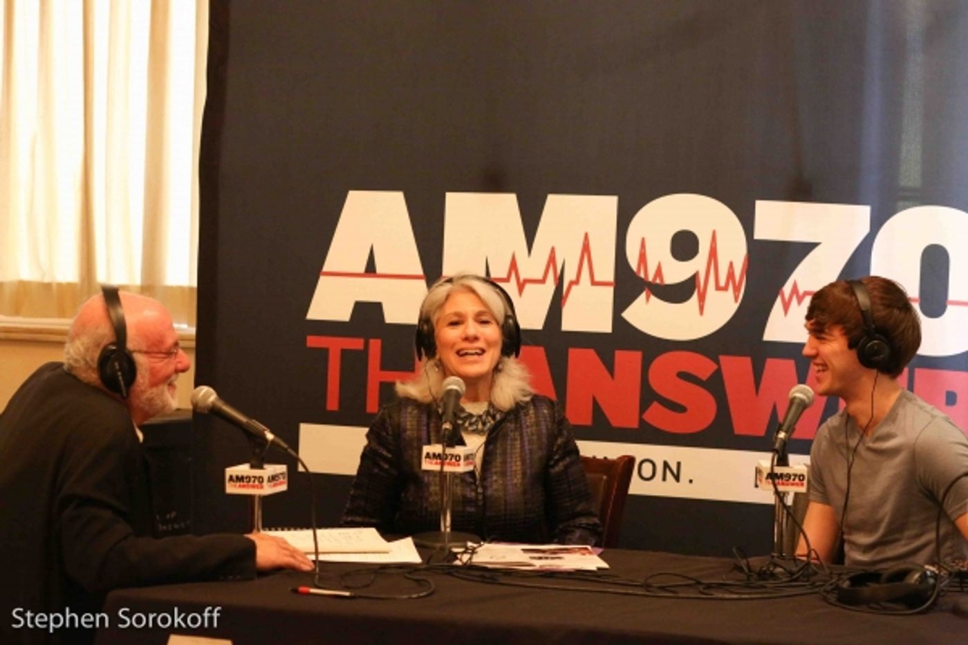 Photo Coverage: THE LAST SHIPS's Collin Kelly-Sordelet Visits Backstage with Peter LeDonne  Image