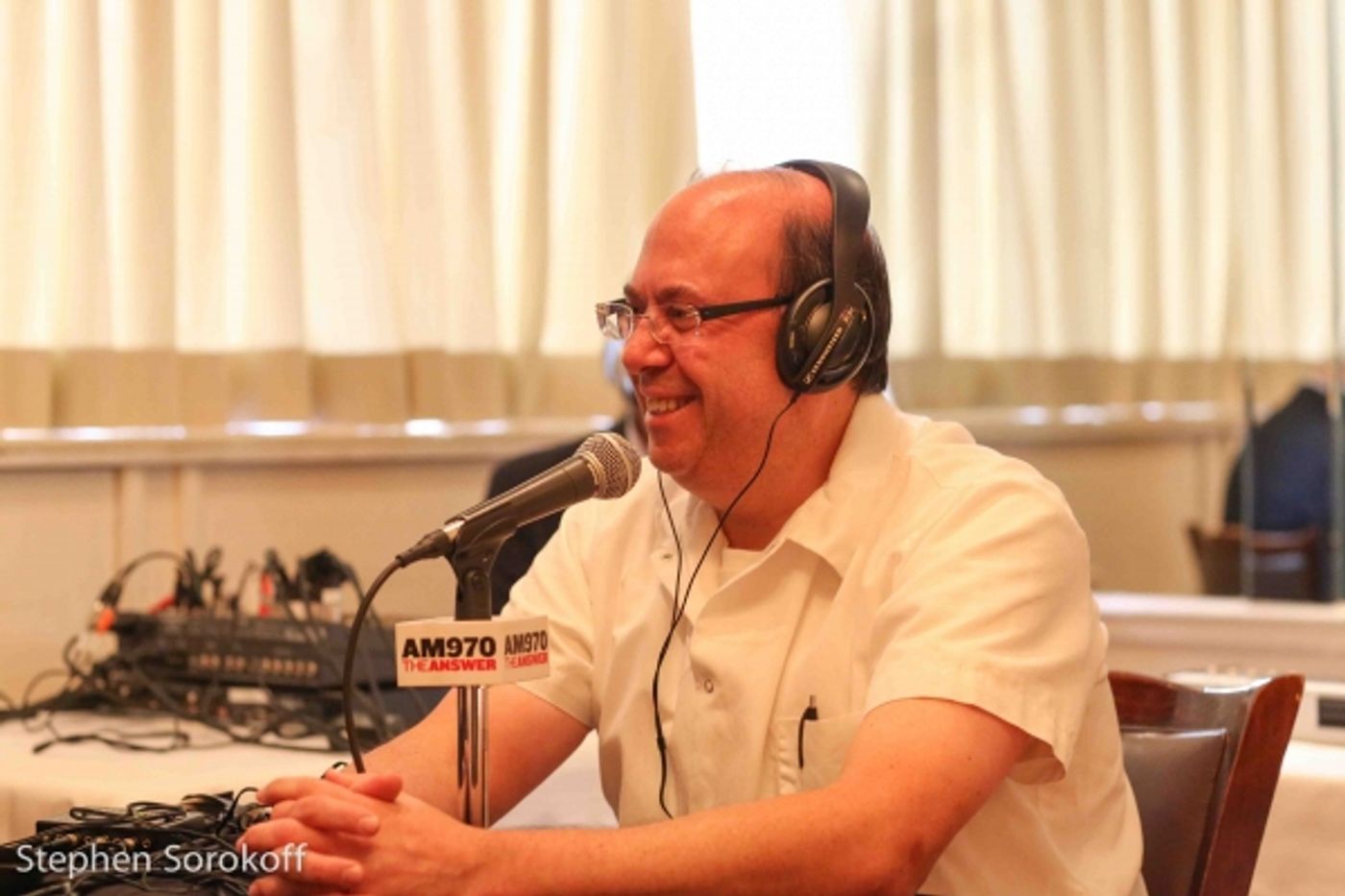 Photo Coverage: THE LAST SHIPS's Collin Kelly-Sordelet Visits Backstage with Peter LeDonne  Image