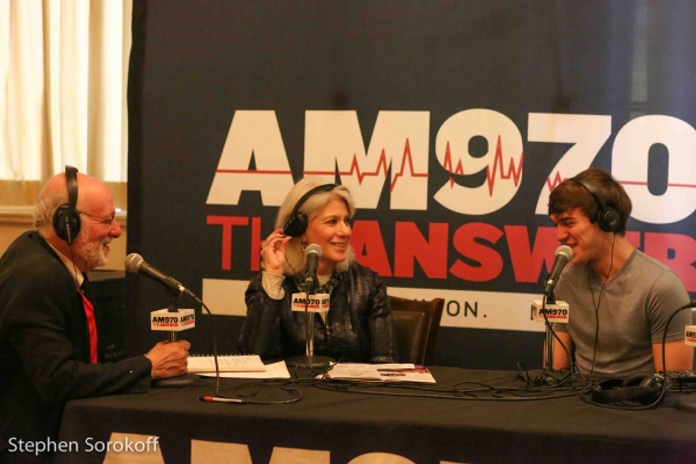 Photo Coverage: THE LAST SHIPS's Collin Kelly-Sordelet Visits Backstage with Peter LeDonne  Image