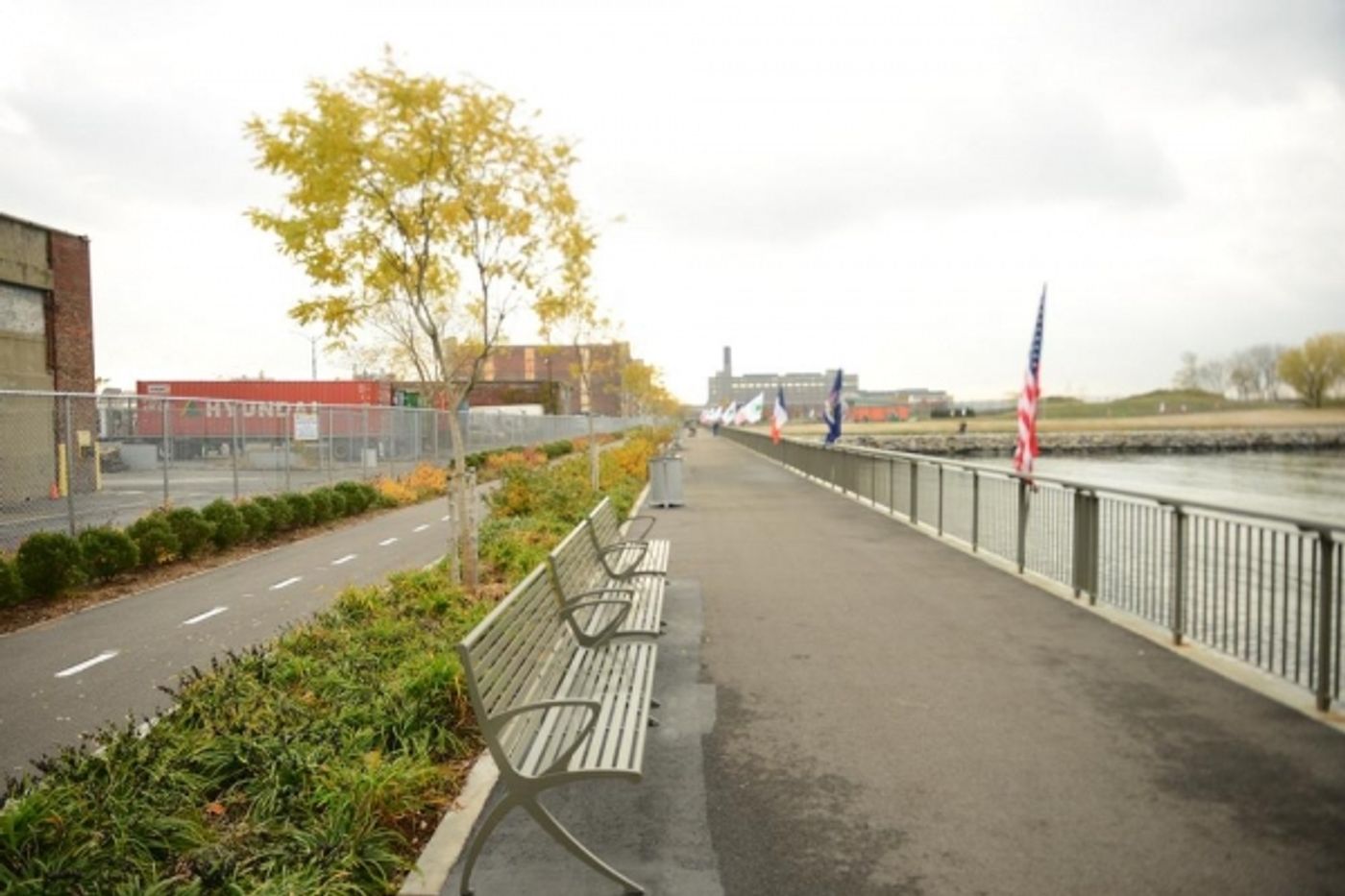 Photo Flash: NYC Parks Cuts Ribbon on New Bush Terminal Piers Park Photo Flash: NYC Parks Cuts Ribbon on New Bush Terminal Piers Park Image