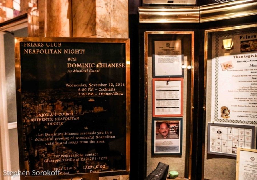 Photo Coverage: Dominic Chianese Performs at Friars Neapolitan Night Image