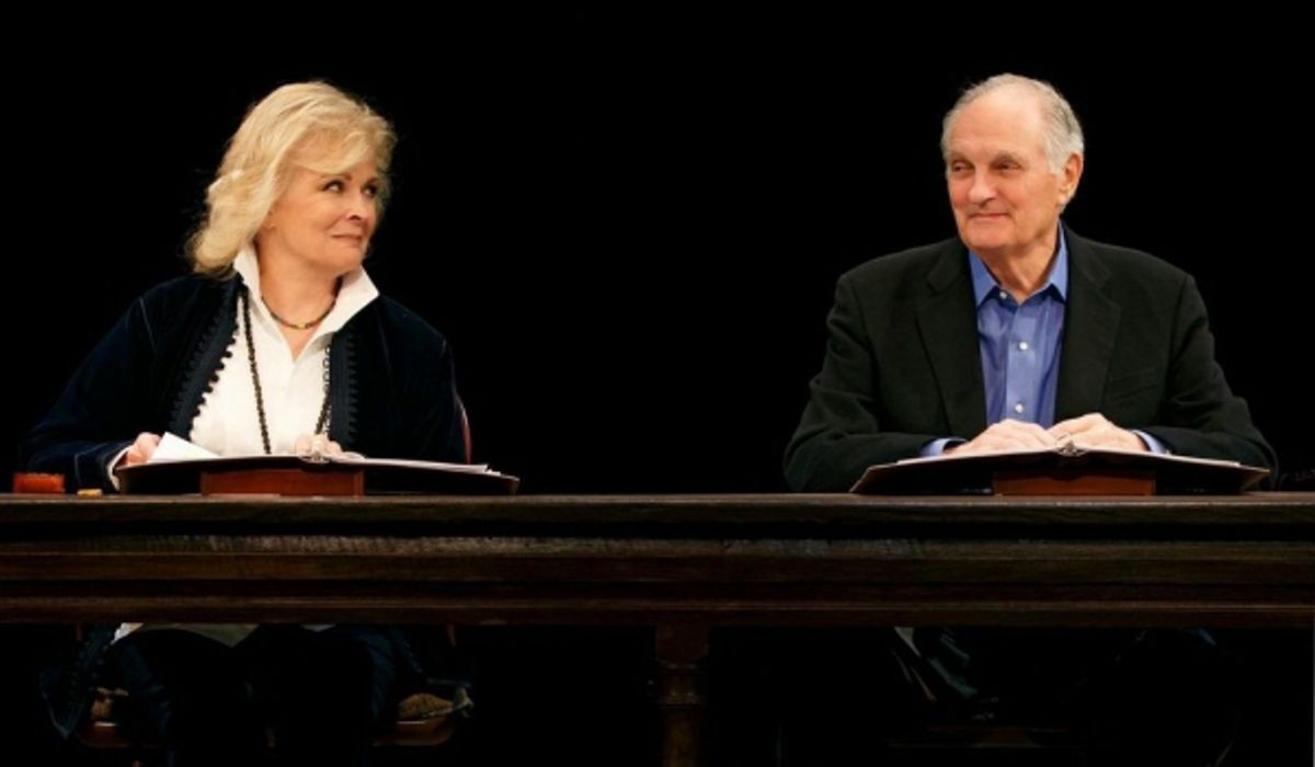 Candice Bergen, Alan Alda at 