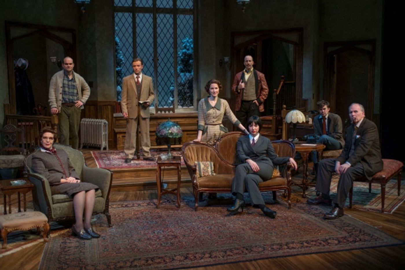 Photo Flash: First Look at Northlight's THE MOUSETRAP Photo Flash: First Look at Northlight's THE MOUSETRAP Image